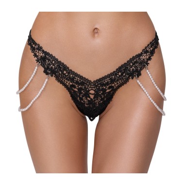 String - Cottelli lingerie - Avec perle - S/L