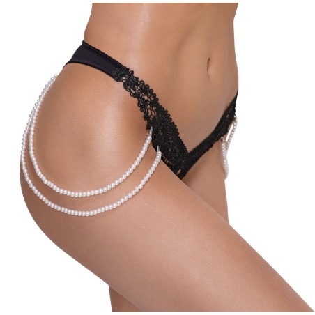 String - Cottelli lingerie - Avec perle - S/L