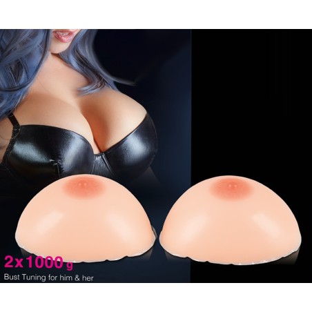 Poitrine - Cottelli - 2 x 1kg - Silicone