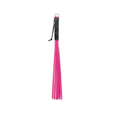 Kiotos - Martinet en cuir Handy Whip - Rose
