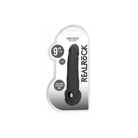 Realrock - Gaine de pénis - 17 x 4.5 cm - Noire
