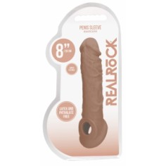 Realrock - Gaine de pénis curve - 17 x 4.5 cm - Latino