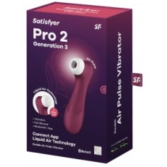 Satisfyer - Pro 2 Génération 3 - Vibrations et air pulsé...