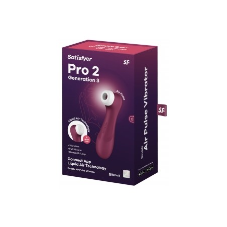 Satisfyer - Pro 2 Génération 3 - Vibrations et air pulsé - Connecté