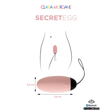 Clara Morgane - My vibrating secret EGG - Rose
