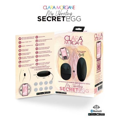 Clara Morgane - My vibrating secret EGG -  Noir