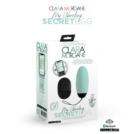 Clara Morgane - My vibrating secret EGG - Turquoise