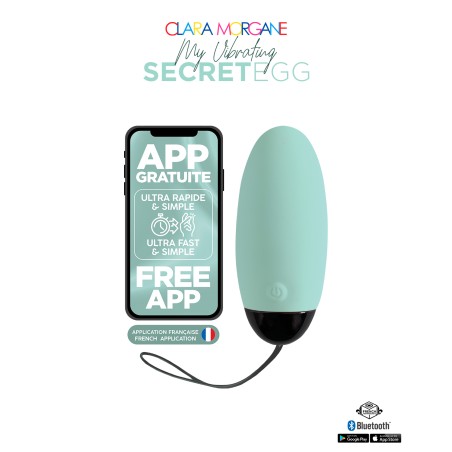 Clara Morgane - My vibrating secret EGG - Turquoise