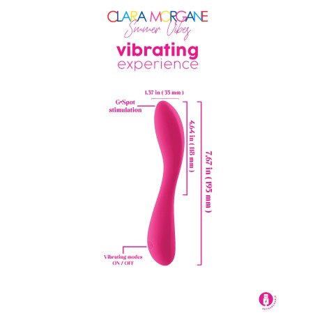Clara Morgane - Vibrating experience - Vibrations - Rose
