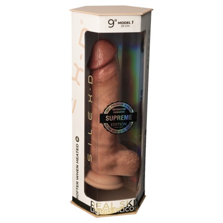 SilexD - Gode Real Skin Suprème Model 1 flesh 23 cm
