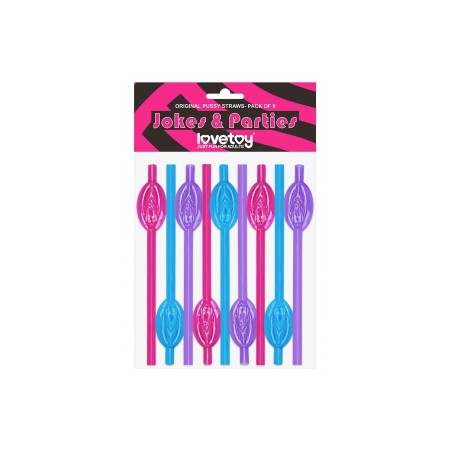 Pailles Pussy Vulve Multicolores x9