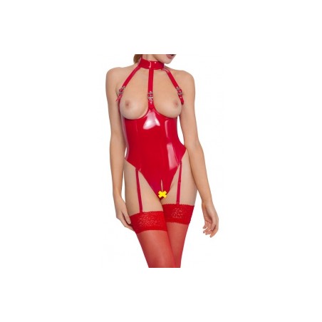 Body ouvert - Black Level - Vinyle - Rouge - S/XL