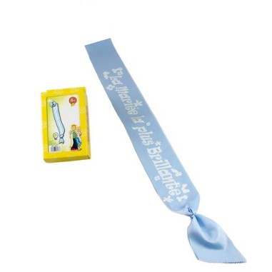 Echarpe "la mariée la plus brillante"