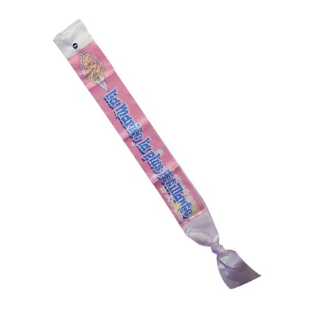 Echarpe "la mariée la plus brillante"