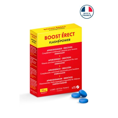 Boost Erect - Stimulant homme - 15 comprimés