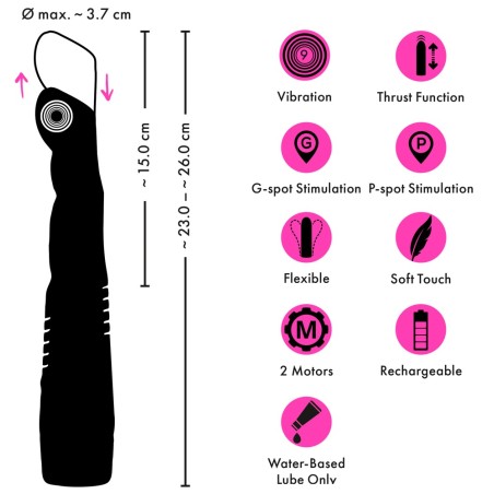 Coup!e choice - G and P-Spot Thrusting Vibrator