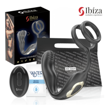 Ibiza - Wiggle - Plug anal rotatif télécommandé...