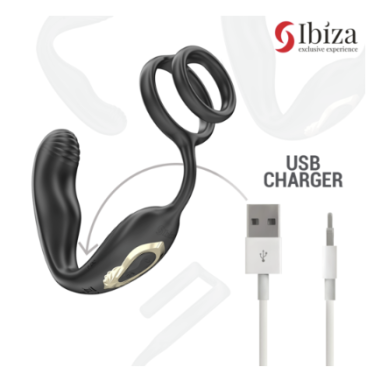 Ibiza - Wiggle - Plug anal rotatif télécommandé...