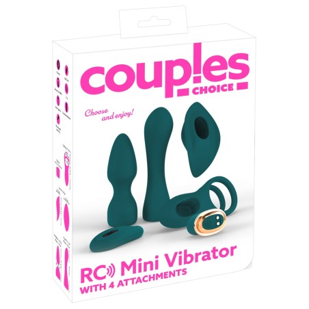Coup!e choice - RC Mini Vibrator - Set de 5 jouets