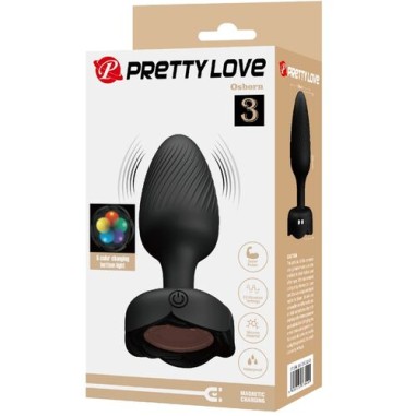 Pretty love - Osborn - Plug anal avec led - 9,8 cm