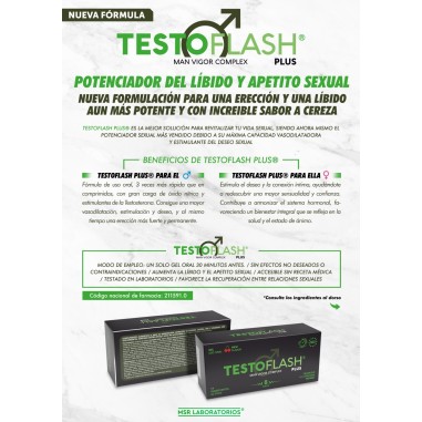 TESTOFLASH Plus Cherry (Unité)