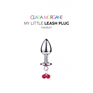 Clara Morgane - My Little Leash Plug Rouge Small