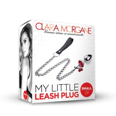 Clara Morgane - My Little Leash Plug Rouge Small