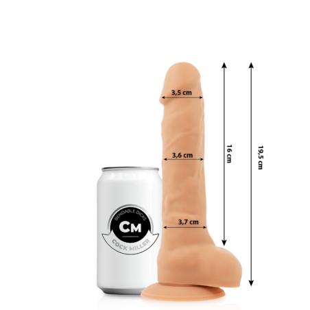 Cock Miller - Gode réaliste articulable - 19,5 CM