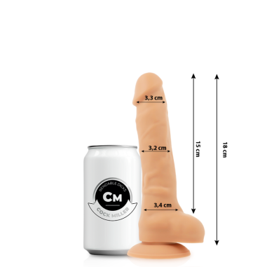 Cock Miller - Gode réaliste articulable - 18 CM