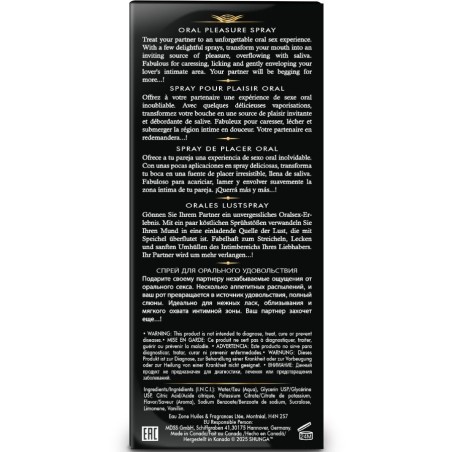 Shunga - Spray oral - Expérience intense - Pastèque - 20 ml