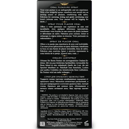 Shunga - Spray oral - Expérience intense - Fruits exotiques - 20 ml
