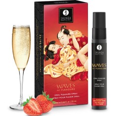 Shunga - Spray oral - Expérience intense - Fraise - 20 ml