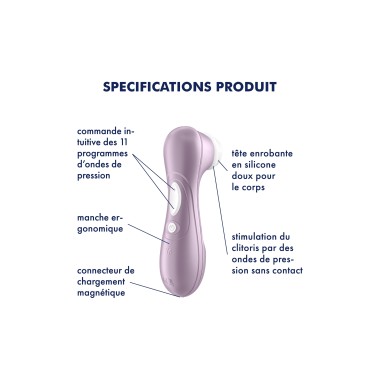 Satisfyer - Pro 2 Génération 2 - Vibrations et...