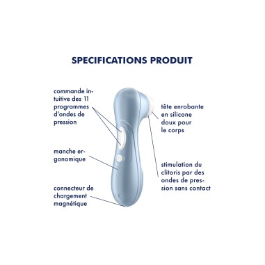 Satisfyer - Pro 2 Génération 2 - Vibrations et...