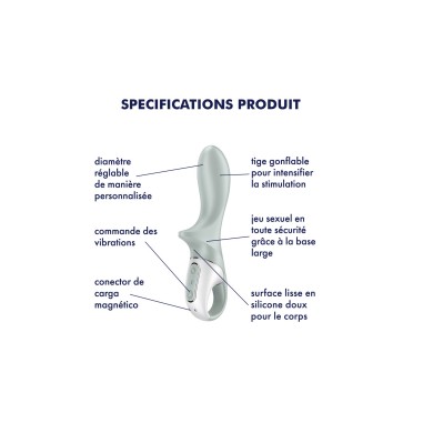 Satisfyer - Satisfyer Vibromasseur Air Pump...