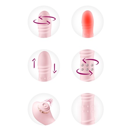 Yoba - Lively, vibromasseur rabbit 6-en-1