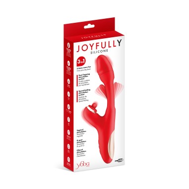 Yoba - Joyfully Vibromasseur rabbit 3-en-1 avec...