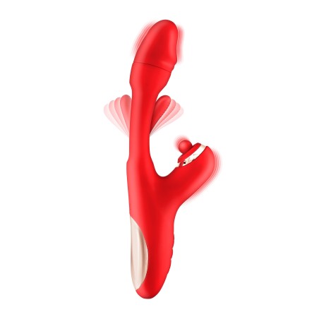 Yoba - Joyfully Vibromasseur rabbit 3-en-1 avec tapotem