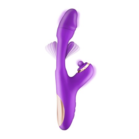 Yoba - Joyfully Vibromasseur rabbit 3-en-1 avec tapotem