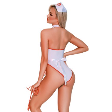 Déguisement - 4 pièces - Infirmière sexy -...