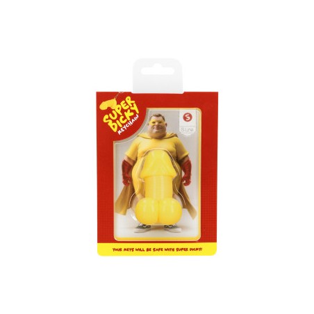 Porte-clés Pénis Super Dicky Jaune