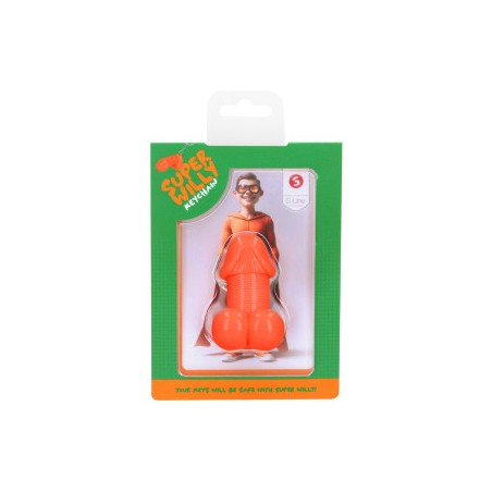 Porte-Clés Pénis Super Willy Orange