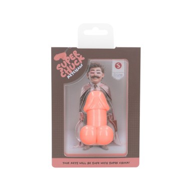 Porte-Clés Pénis Super Chuck Rose clair