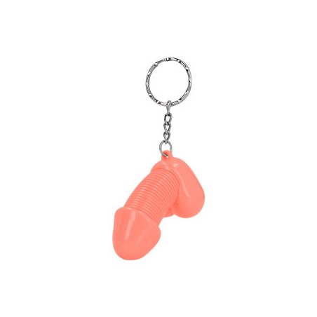 Porte-Clés Pénis Super Chuck Rose clair