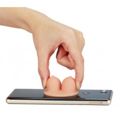 Porte smartphone seins 2