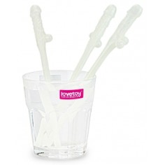 Pailles phosphorescentes Pénis x9 2