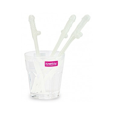 Pailles phosphorescentes Pénis x9