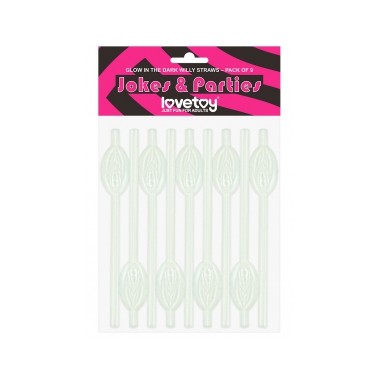 Pailles phosphorescentes Vulve x9