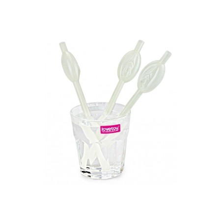 Pailles phosphorescentes Vulve x9