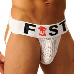 Jockstrap - Fist -Blanc - L